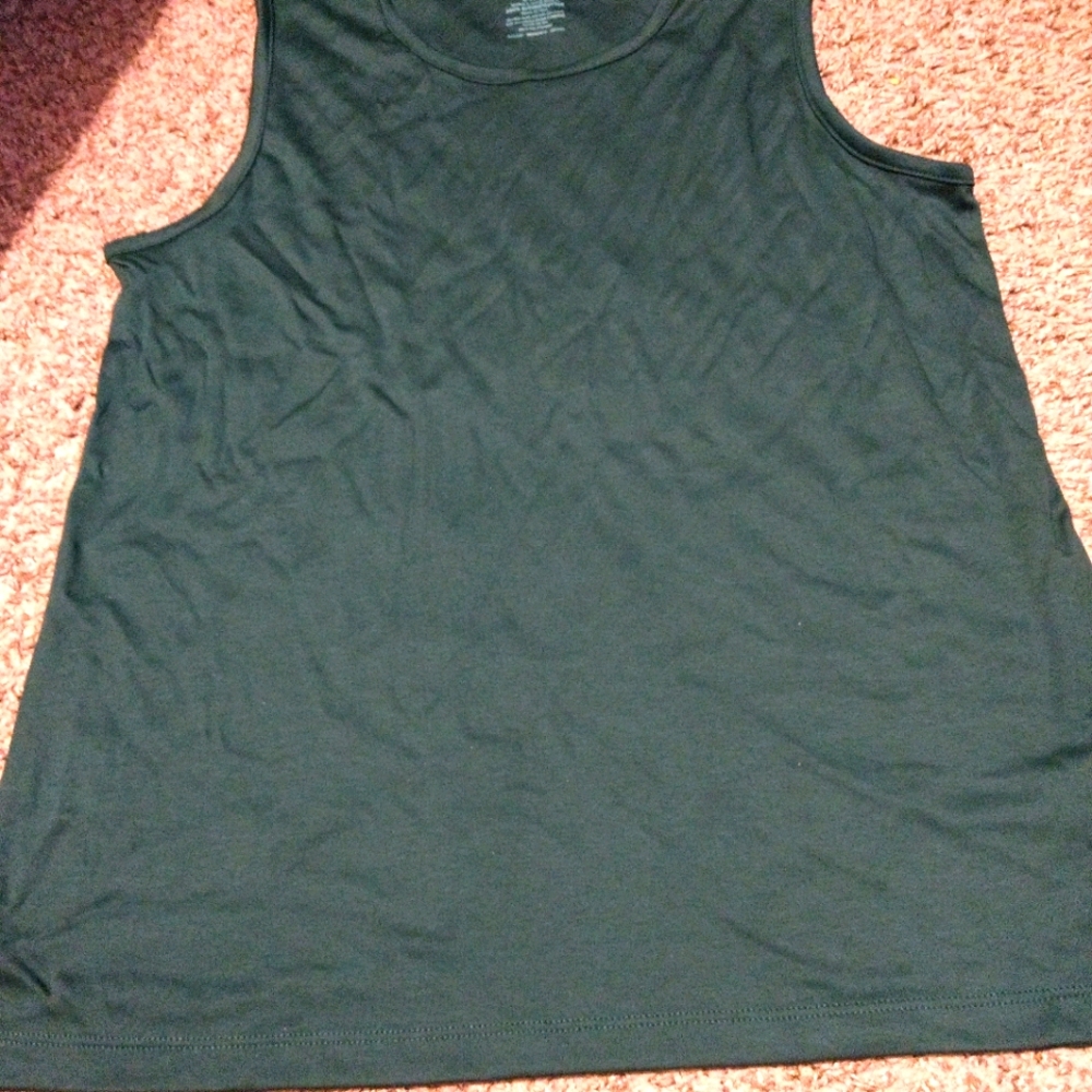 Green L.L. Bean Tank Top Size L